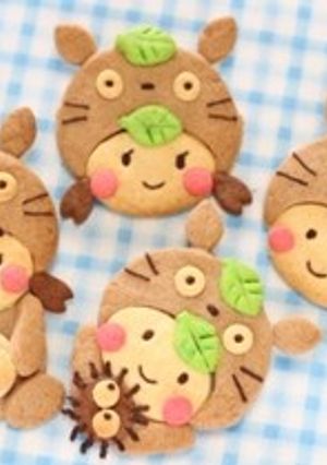 トトロのかぶりものクッキー-レシピのメイン写真