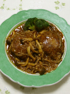 煮込みハンバーグ-レシピのメイン写真