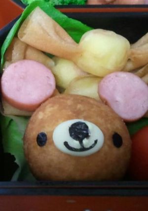 キャラ弁 くまさん-レシピのメイン写真