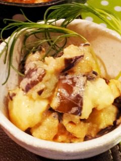揚げなすの明太マヨ和え-レシピのメイン写真