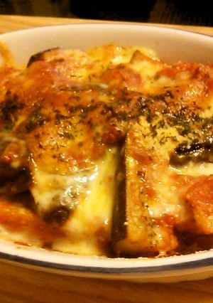 トマトソースで茄子のチーズ焼き♪-レシピのメイン写真