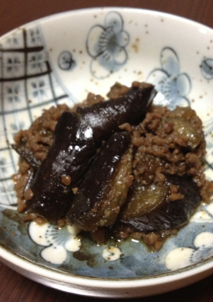 茄子と挽肉の炒め物-レシピのメイン写真