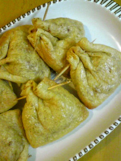 納豆のきんちゃく焼き-レシピのメイン写真