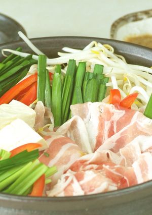 豚肉とニラの酒鍋-レシピのメイン写真