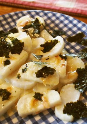 ３分でできるかまぼこチーズ焼き-レシピのメイン写真