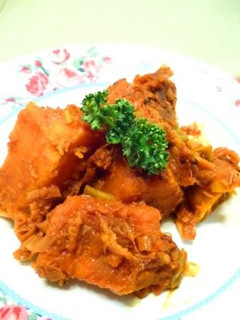 オリエンタル風かぼちゃの煮物-レシピのメイン写真