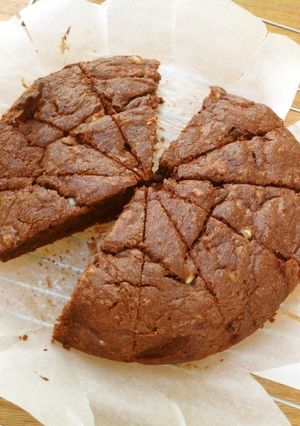 たっぷりバナナ♪のチョコケーキ-レシピのメイン写真