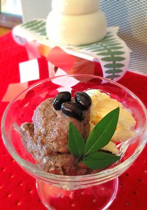 卵白で作る黒豆ムース-レシピのメイン写真