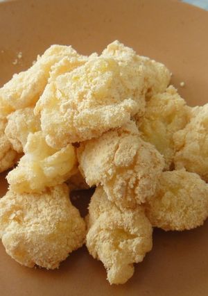 離乳食 掴み食べ用 きなこ餅風ごはん-レシピのメイン写真