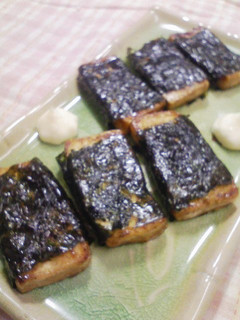豆腐ステーキ☆海苔巻き-レシピのメイン写真