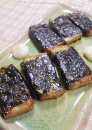 豆腐ステーキ☆海苔巻き-レシピのメイン写真