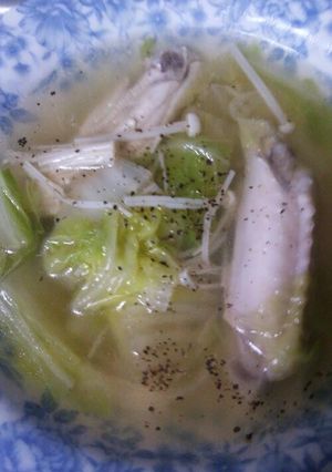 手羽元で簡単！！ぽかぽかあったか鷄スープ-レシピのメイン写真