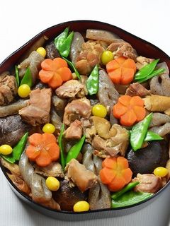 おせちにも♪簡単!お煮しめ(筑前煮)-レシピのメイン写真