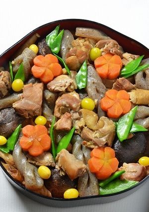 おせちにも♪簡単！お煮しめ(筑前煮)-レシピのメイン写真
