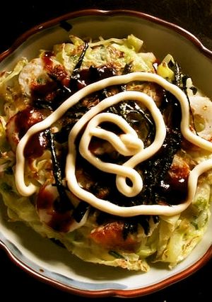 竹輪をお好み焼きに!-レシピのメイン写真
