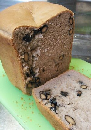 黒豆食パン*-レシピのメイン写真