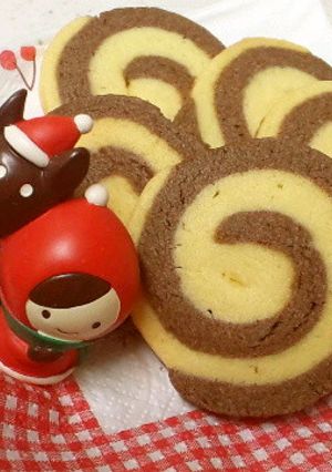 バレンタインに★こだわりの2色クッキー-レシピのメイン写真