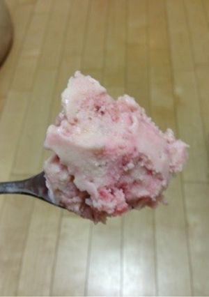 イチゴとバナナのアイス-レシピのメイン写真