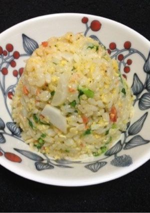 干し海老入り七草チャーハン-レシピのメイン写真