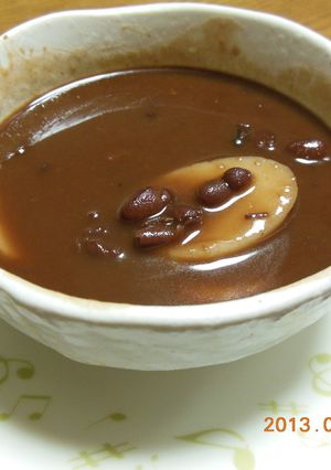 チョコっと美味しいあんこのデザート♫-レシピのメイン写真