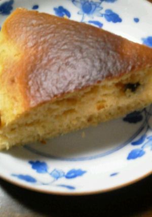 簡単きな粉・レーズン入りケーキ-レシピのメイン写真