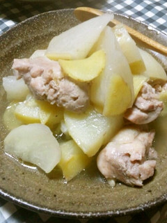 鶏肉と大根の生姜煮~塩味-レシピのメイン写真