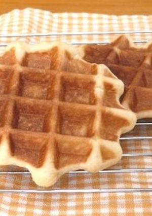 中力粉でベルギーワッフル-レシピのメイン写真
