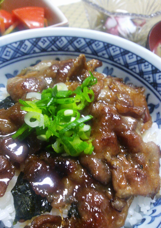 うちの豚丼☆豚どどーん-レシピのメイン写真
