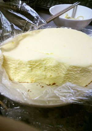 炊飯器でスフレチーズケーキ-レシピのメイン写真