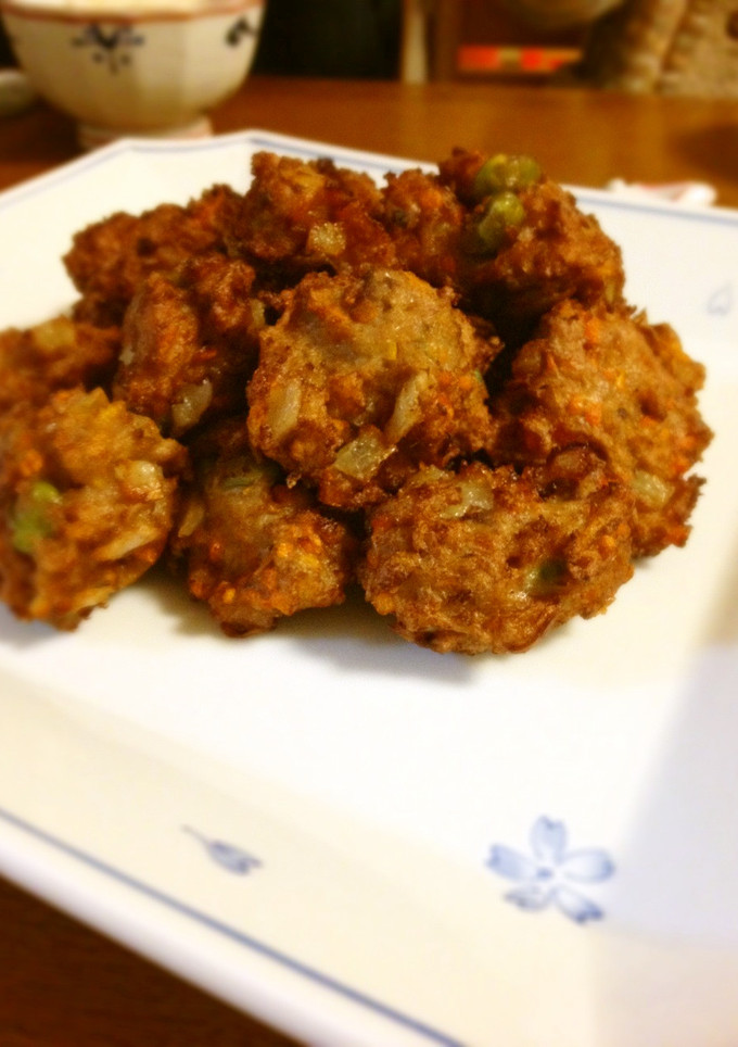 鯵のつみれ揚げ-レシピのメイン写真