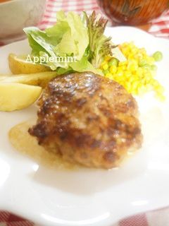 醤油麹で絶品照り焼きハンバーグ-レシピのメイン写真