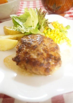 醤油麹で絶品照り焼きハンバーグ-レシピのメイン写真