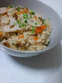 根菜炊き込みご飯♪-レシピのメイン写真
