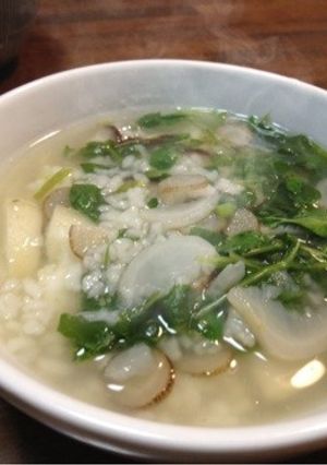我が家の七草 牛蒡 里芋 椎茸入ってます-レシピのメイン写真