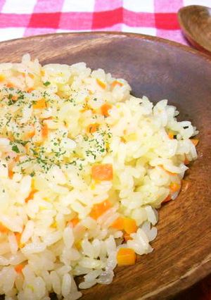 にんじんピラフ-レシピのメイン写真