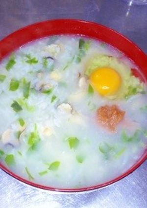 簡単体内優しく栄養満点牡蠣の七草粥ランチ-レシピのメイン写真