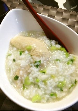 鶏手羽先入り♡七草粥-レシピのメイン写真