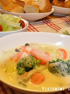 簡単*クリームシチュー*-レシピのメイン写真