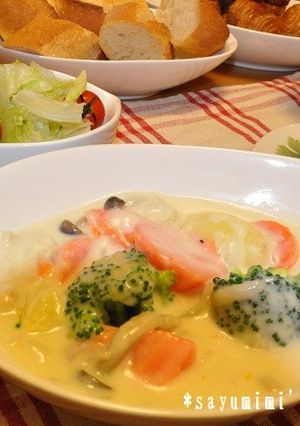 簡単*クリームシチュー*-レシピのメイン写真