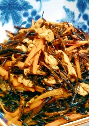 豚バラひじきのお惣菜-レシピのメイン写真