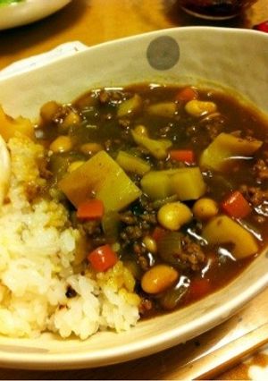 ヘルシー☆れんこんと大豆のカレー-レシピのメイン写真