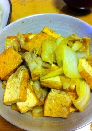 ヘルシー☆白菜と厚揚げの煮物-レシピのメイン写真