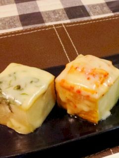 簡単☆厚揚げのチーズ焼き2種-レシピのメイン写真