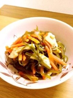 マイヤー使用☆切り昆布の煮物-レシピのメイン写真