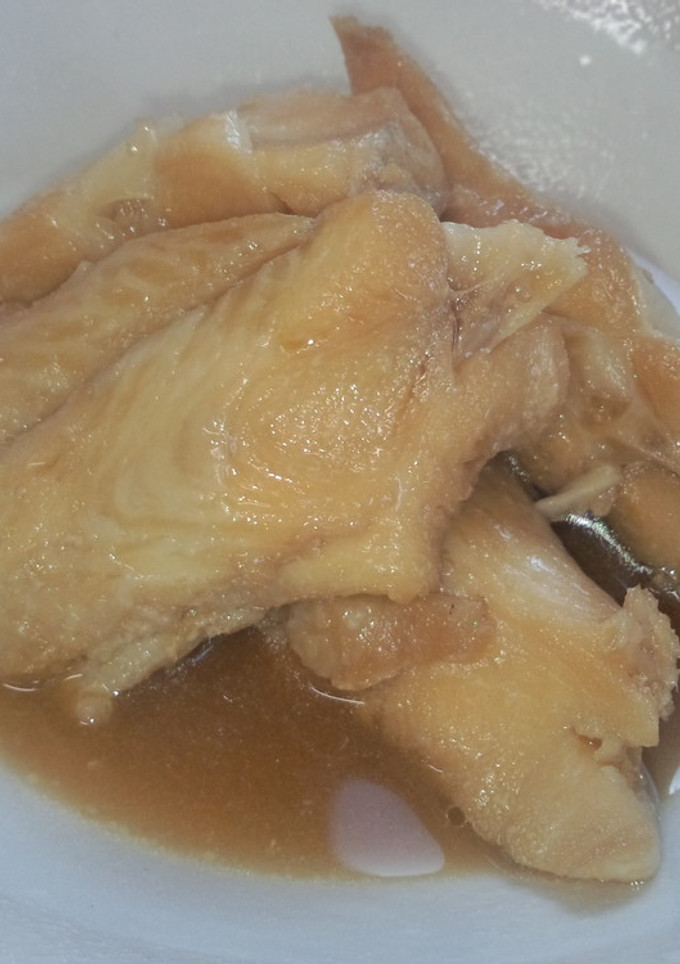 冷凍カレイ（切り落とし）の煮付け-レシピのメイン写真