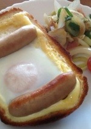 マヨが香ばしい！エッグイギリス-レシピのメイン写真