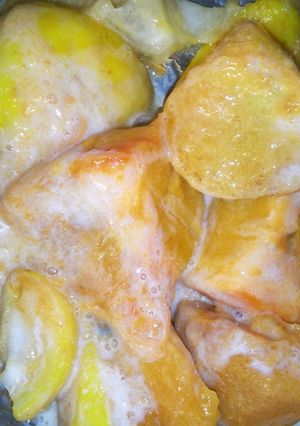 柿の柚子煮-レシピのメイン写真