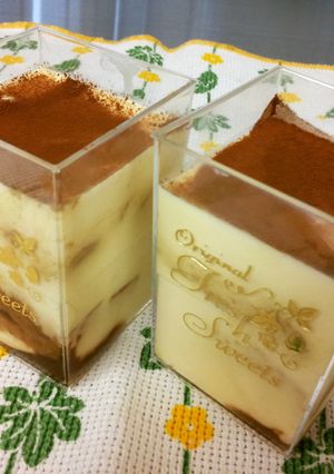 ホワイトチョコで濃厚ティラミス@-レシピのメイン写真