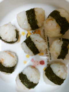 ☆離乳食後期☆和風チーズおかかおにぎり-レシピのメイン写真