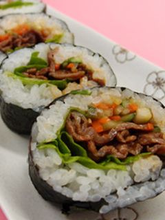 ピリ辛太巻き(恵方巻)♪-レシピのメイン写真